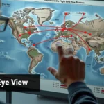 Mierzenie odległości powietrznej: lot ptaka kalkulatorem