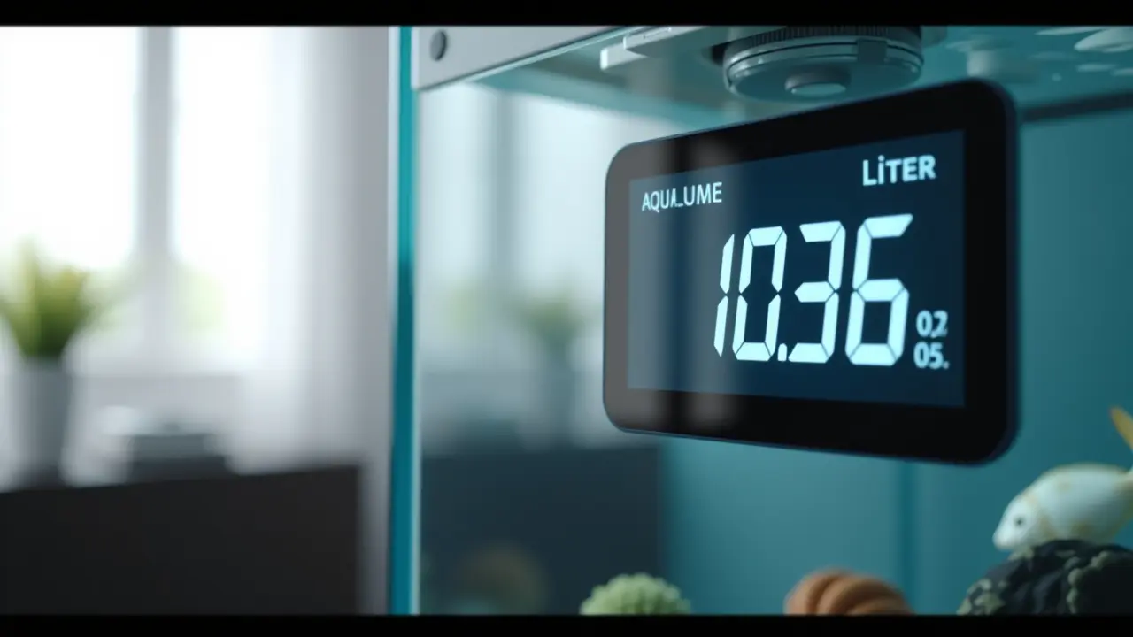 Kalkulator pojemności akwarium – obliczanie litrażu