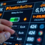 Oblicz czas pracy akumulatora dla Twoich urządzeń