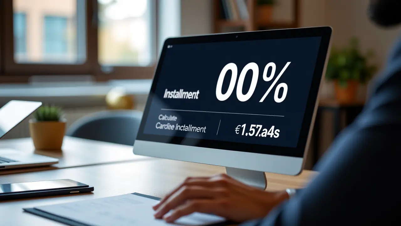 Oblicz raty 0% i zaplanuj budżet domowy z kalkulatorem.