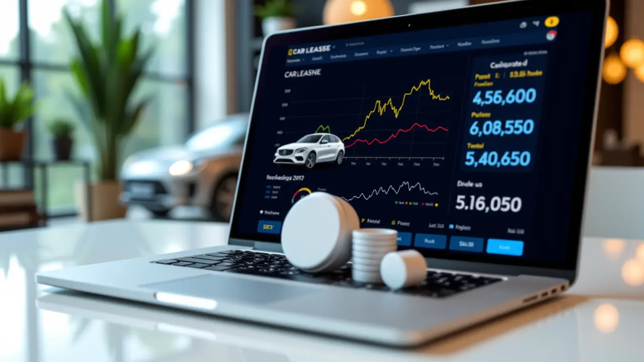 Symulacja rat i warunków leasingu samochodu