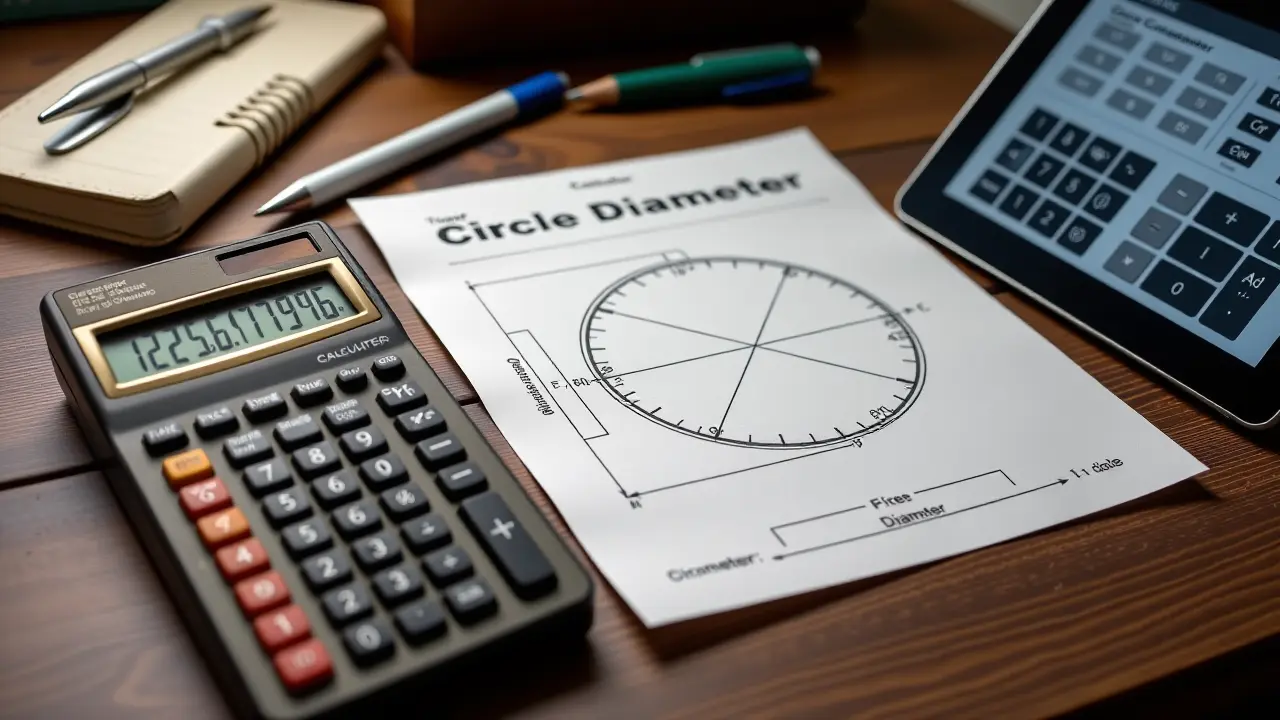 Kalkulator średnicy koła z obwodu
