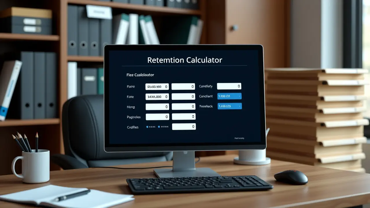Kalkulator okresu przechowywania dokumentacji pracowniczej