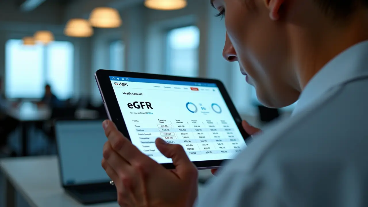 Oblicz funkcję nerek: kalkulator eGFR online