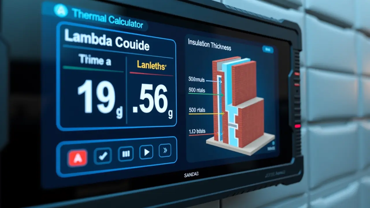 Kalkulator lambdy styropianu i grubość ocieplenia