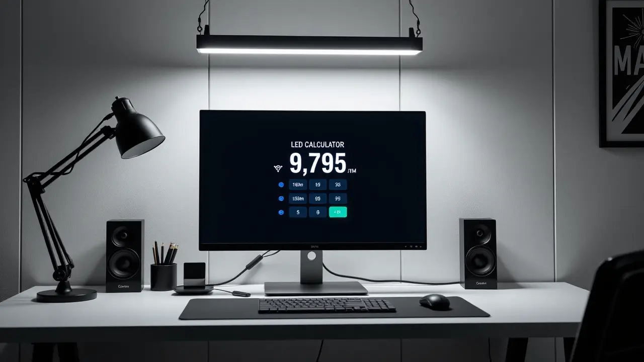 Kalkulator Lumenów do Oświetlenia LED