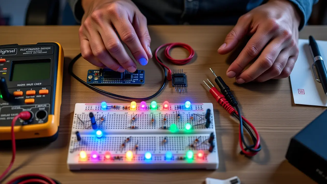 Kalkulator rezystora LED online do podłączania diod