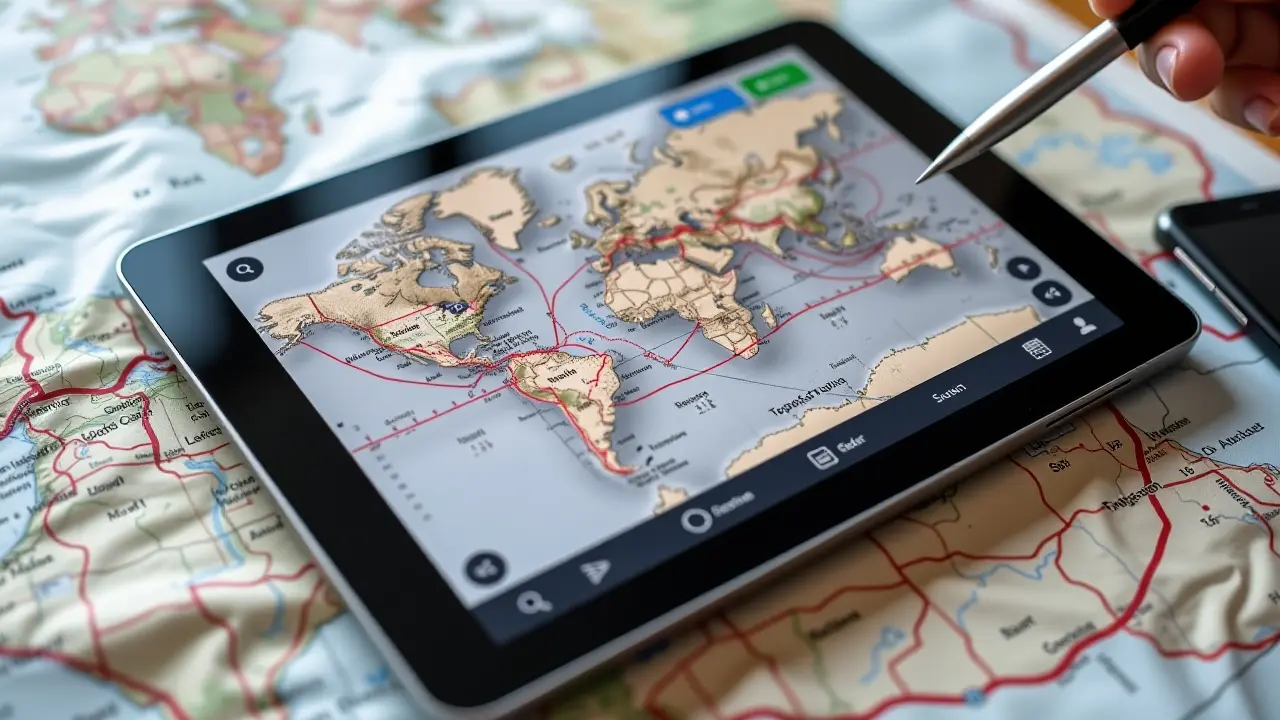 Kalkulator skali mapy i odległości online