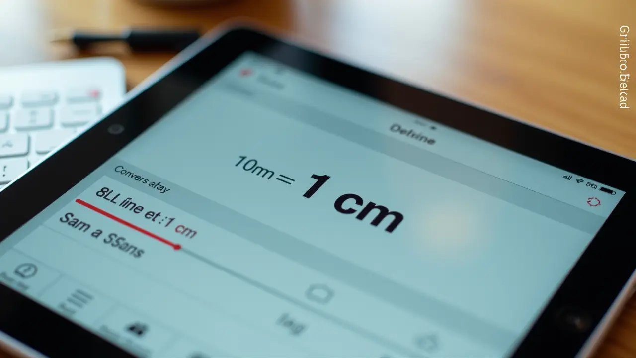 Szybki mm na cm kalkulator online