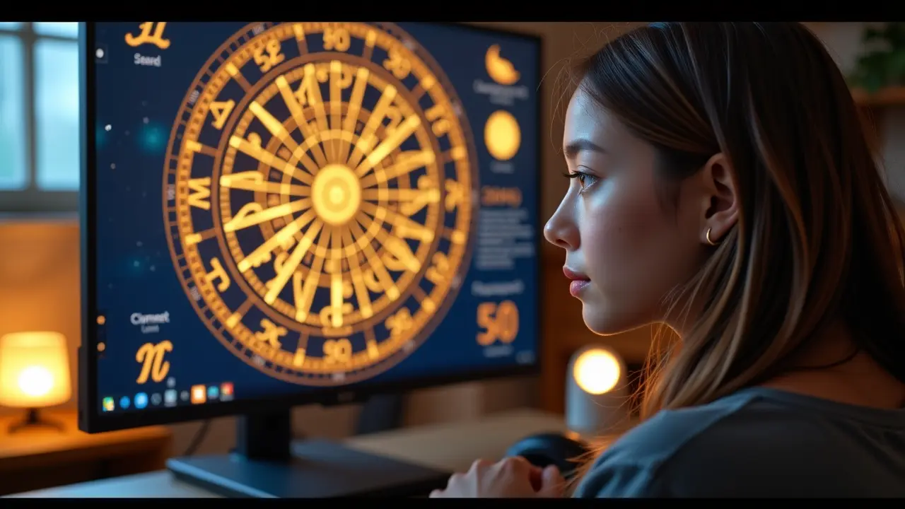 Kalkulator Horoskopów Urodzeniowych i Mapa Natalna