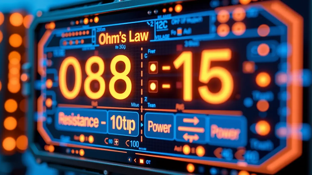 Kalkulator prawa Ohma do obliczeń online