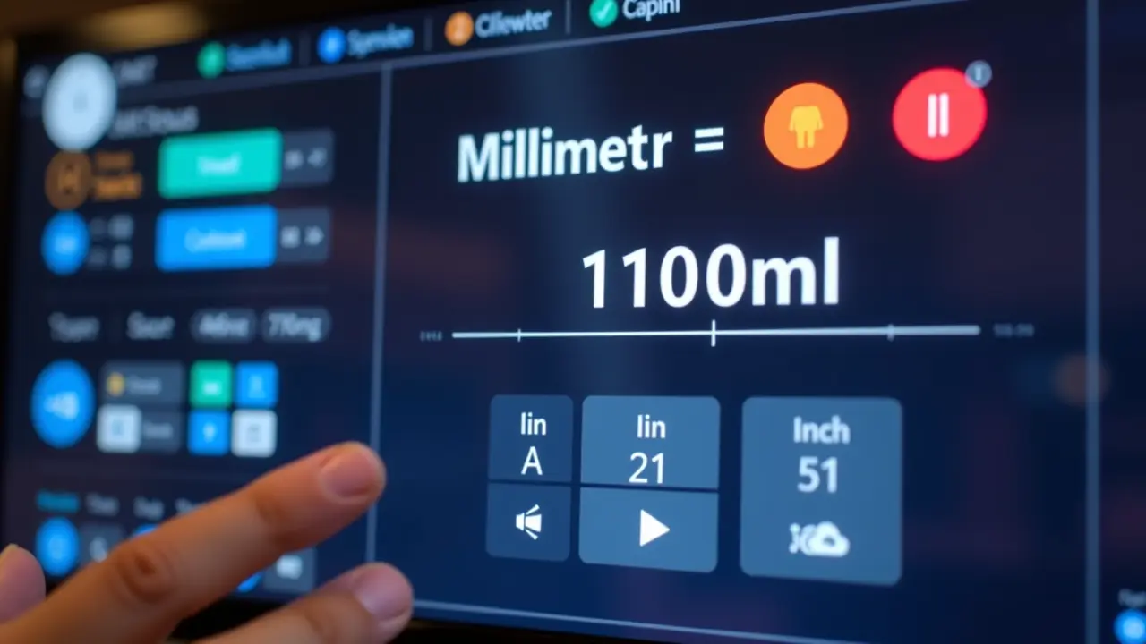 Kalkulator przeliczający cale na milimetry online