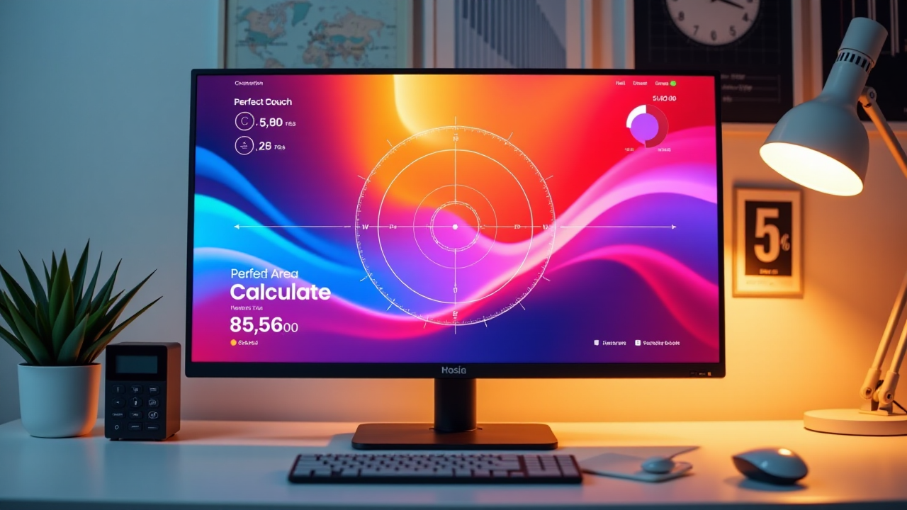 Kalkulator powierzchni koła online