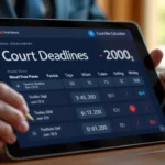 Kalkulator Terminów Sądowych Online do Procesów