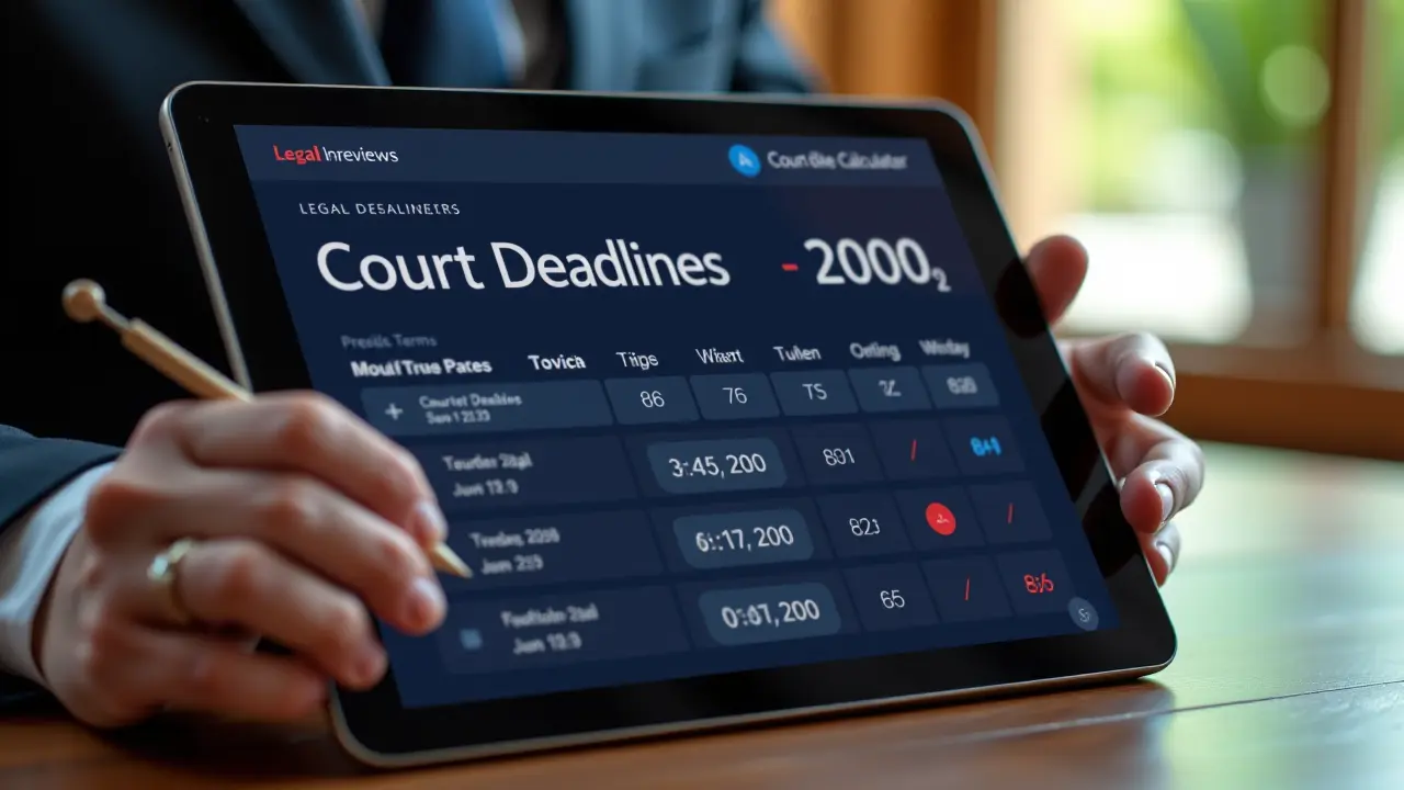 Kalkulator Terminów Sądowych Online do Procesów