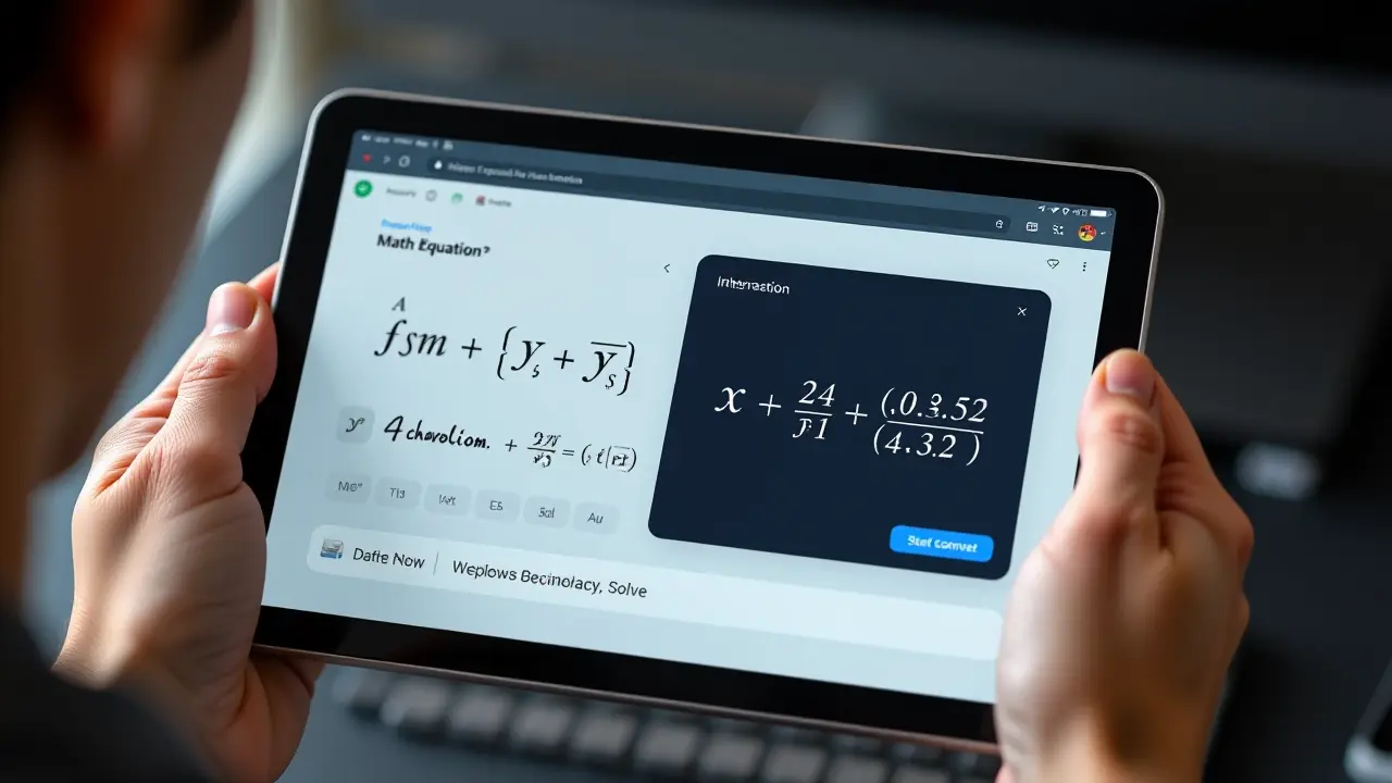 Kalkulator do Rozwiązywania Równań Krok po Kroku Online