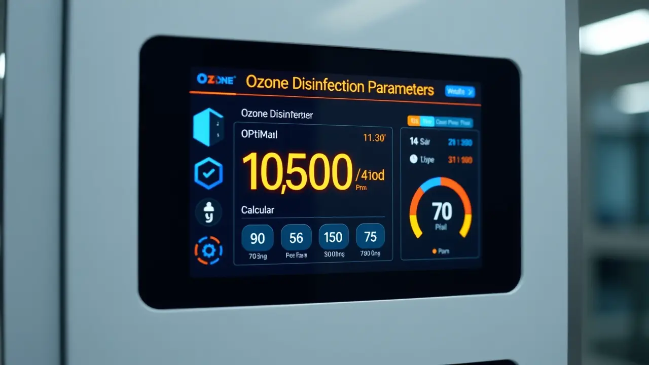 Kalkulator Ozonowania do Skutecznej Dezynfekcji