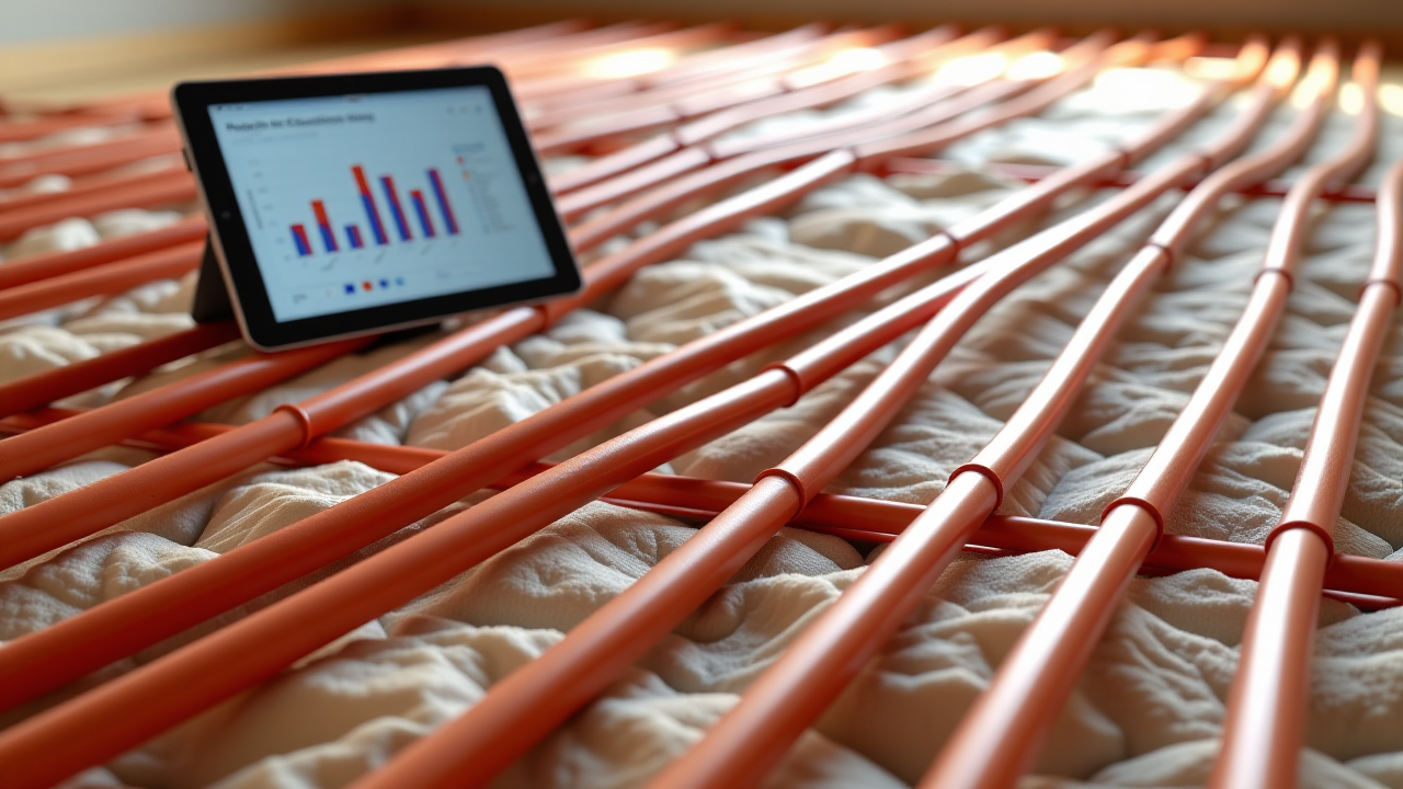 Kalkulator PEX podłogówka 1m2: Oblicz rury na ogrzewanie