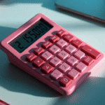 Różowy Kalkulator Biurowy: Funkcjonalność i Styl