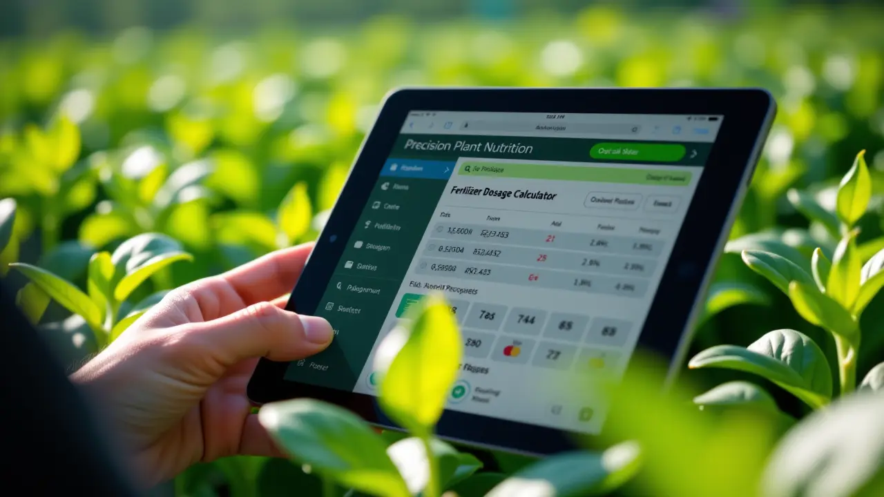 Online kalkulator dawek nawozów dla precyzyjnego nawożenia