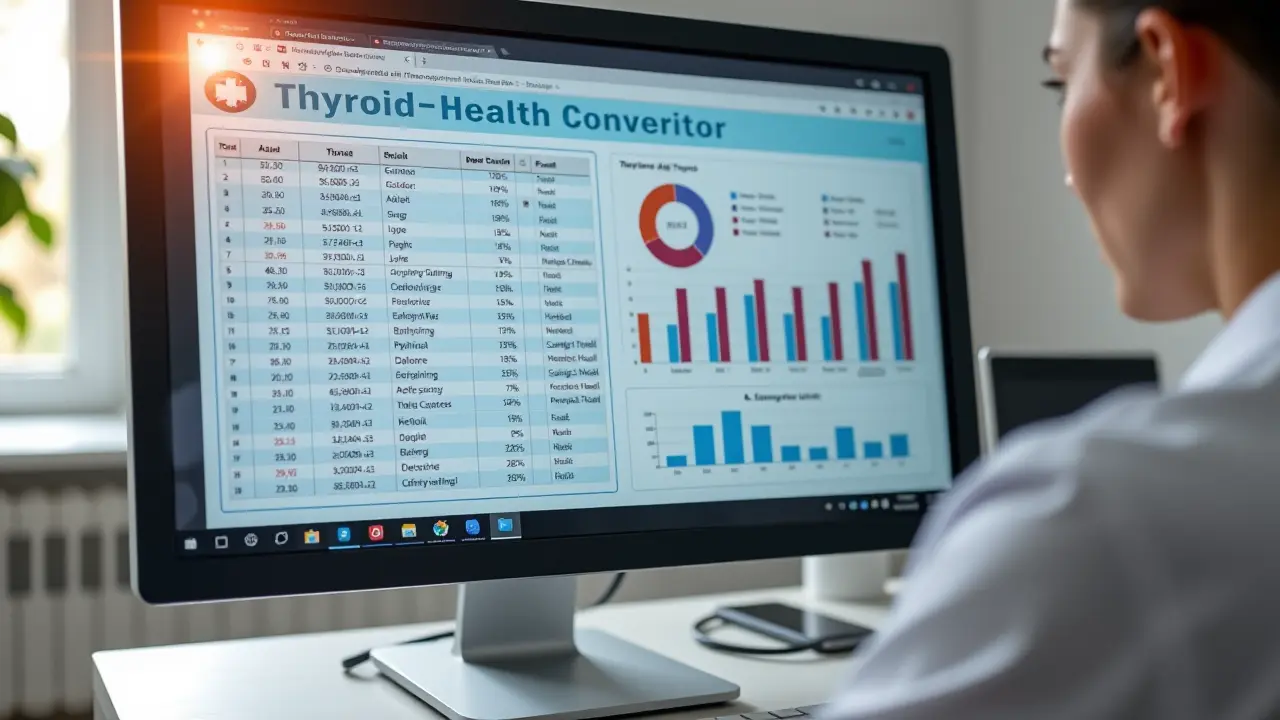 Kalkulator konwersji wyników FT3 i FT4