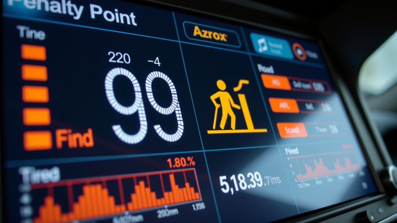 Kalkulator Mandatów i Punktów Karnych Drogowych