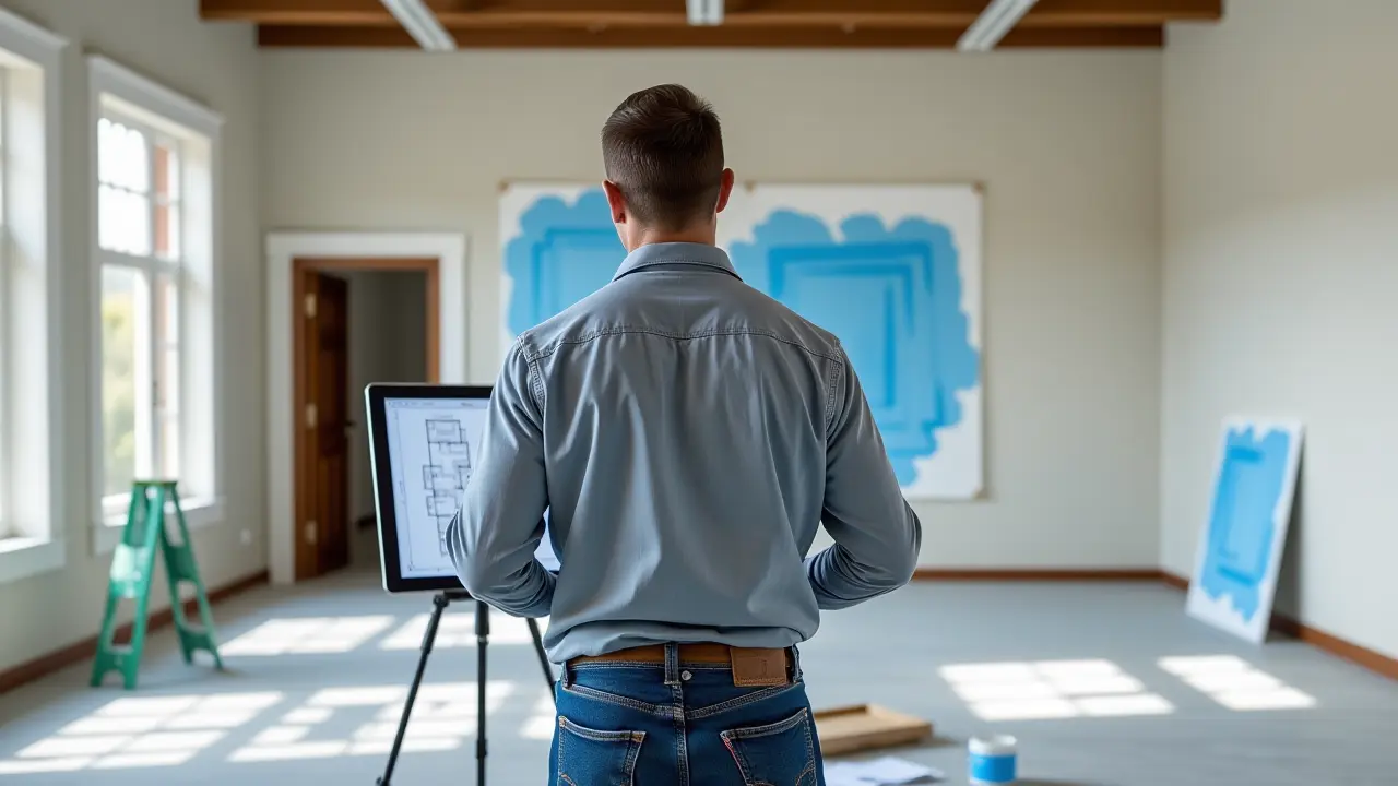 Kalkulator m2 ścian do malowania – szybkie obliczanie