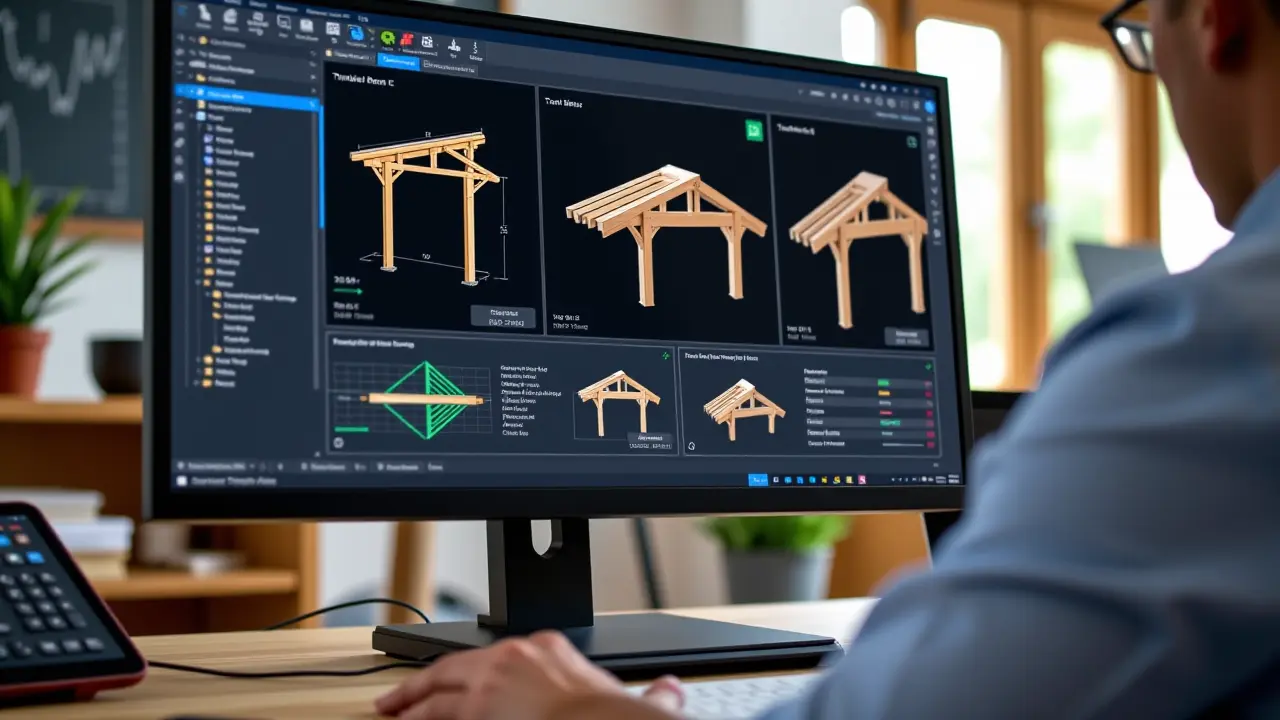 Kalkulator wytrzymałości i wymiarów drewna konstrukcyjnego